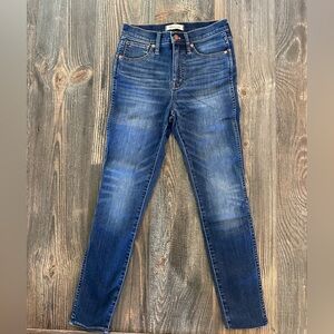 Madewell 10” high-rise skinny jeans